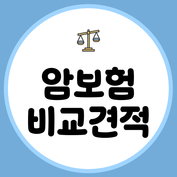 암보험비교견적