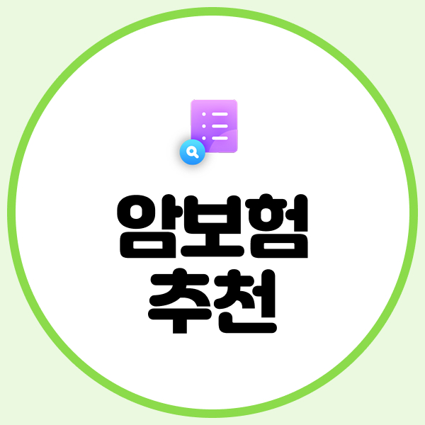암보험추천