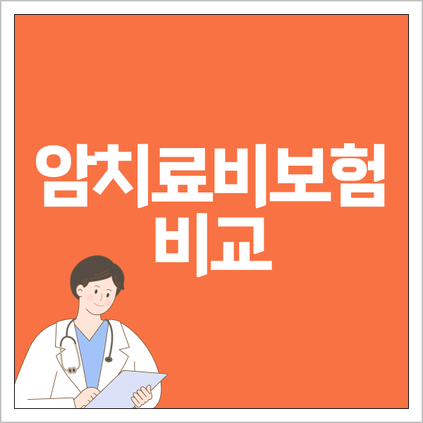 암치료비보험 비교
