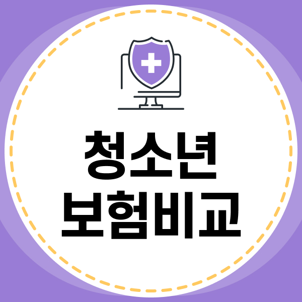 청소년보험비교