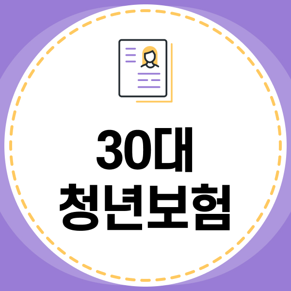 30대 청년보험