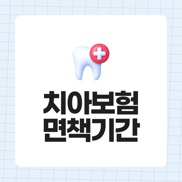 치아보험면책기간