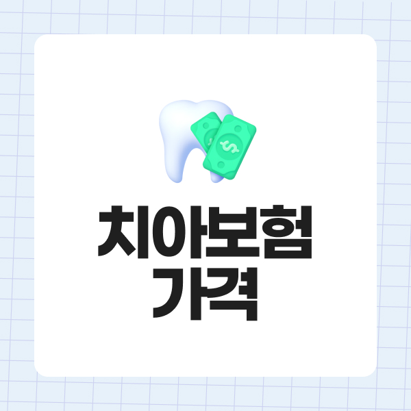치아보험가격