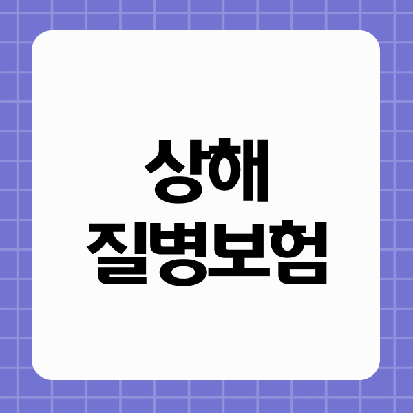 상해질병보험