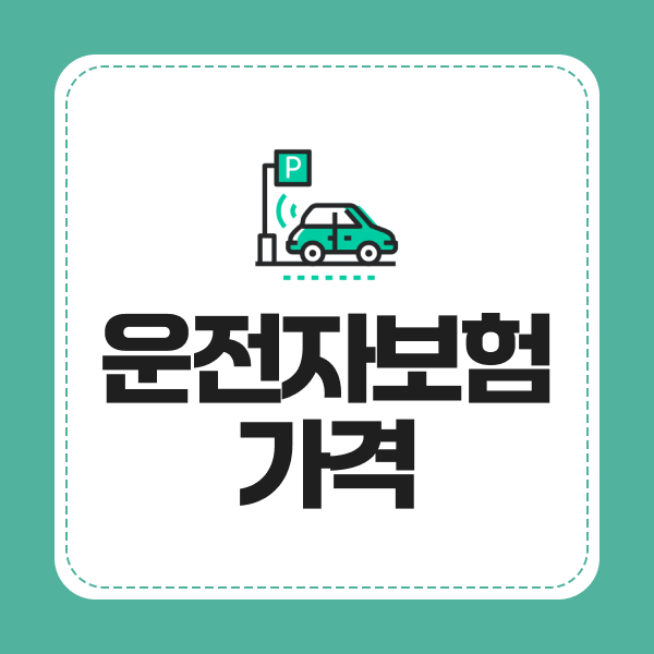 운전자보험가격