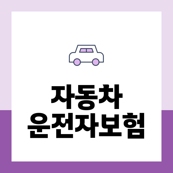 자동차운전자보험