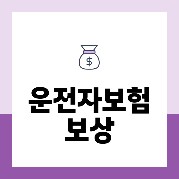 운전자보험보상