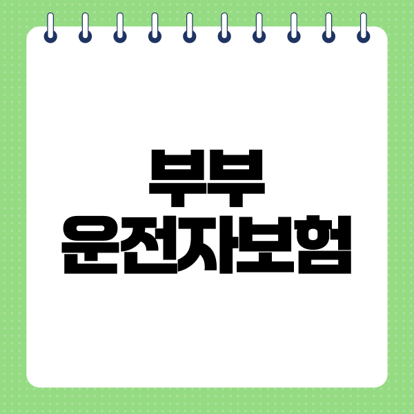 부부운전자보험