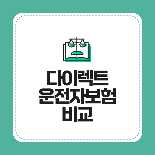다이렉트운전자보험비교