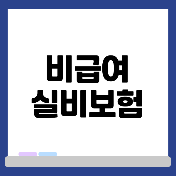 비급여실비보험