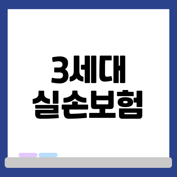 3세대 실손보험