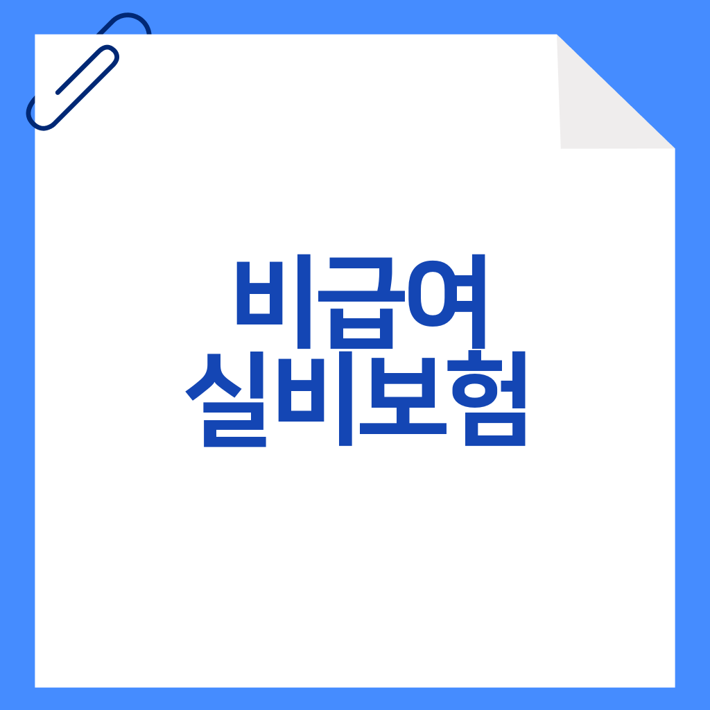 비급여실비보험