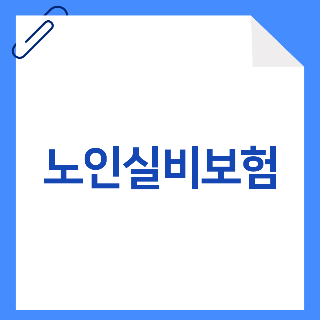 노인실비보험