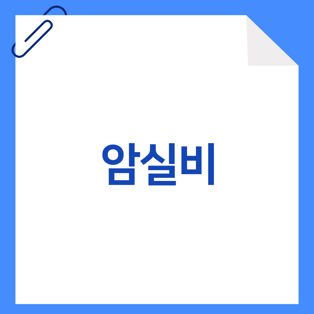 암실비