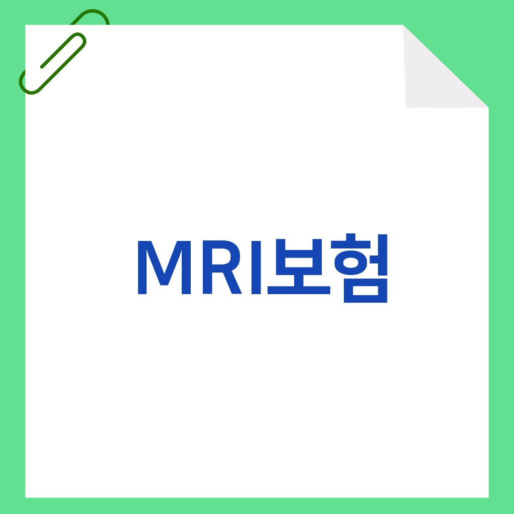 MRI보험