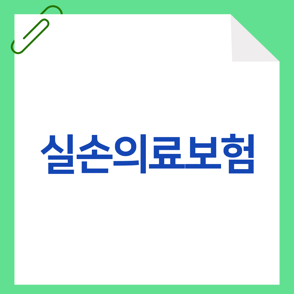 실손의료보험