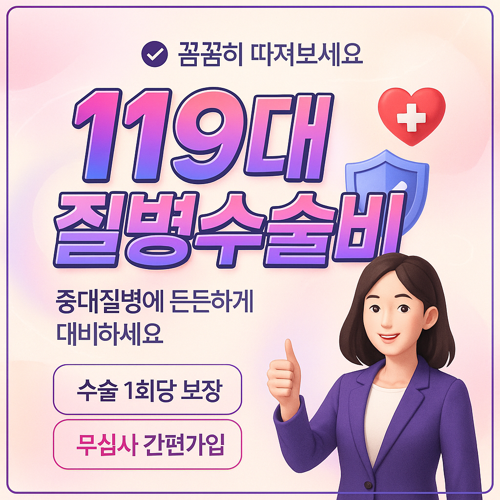 119대질병수술비