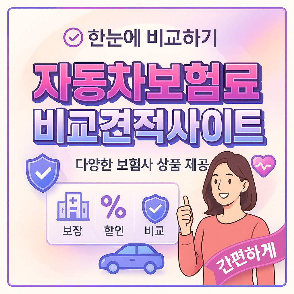 자동차보험료비교견적사이트
