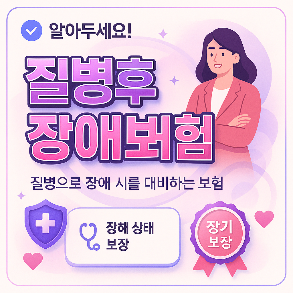 질병후유장애보험