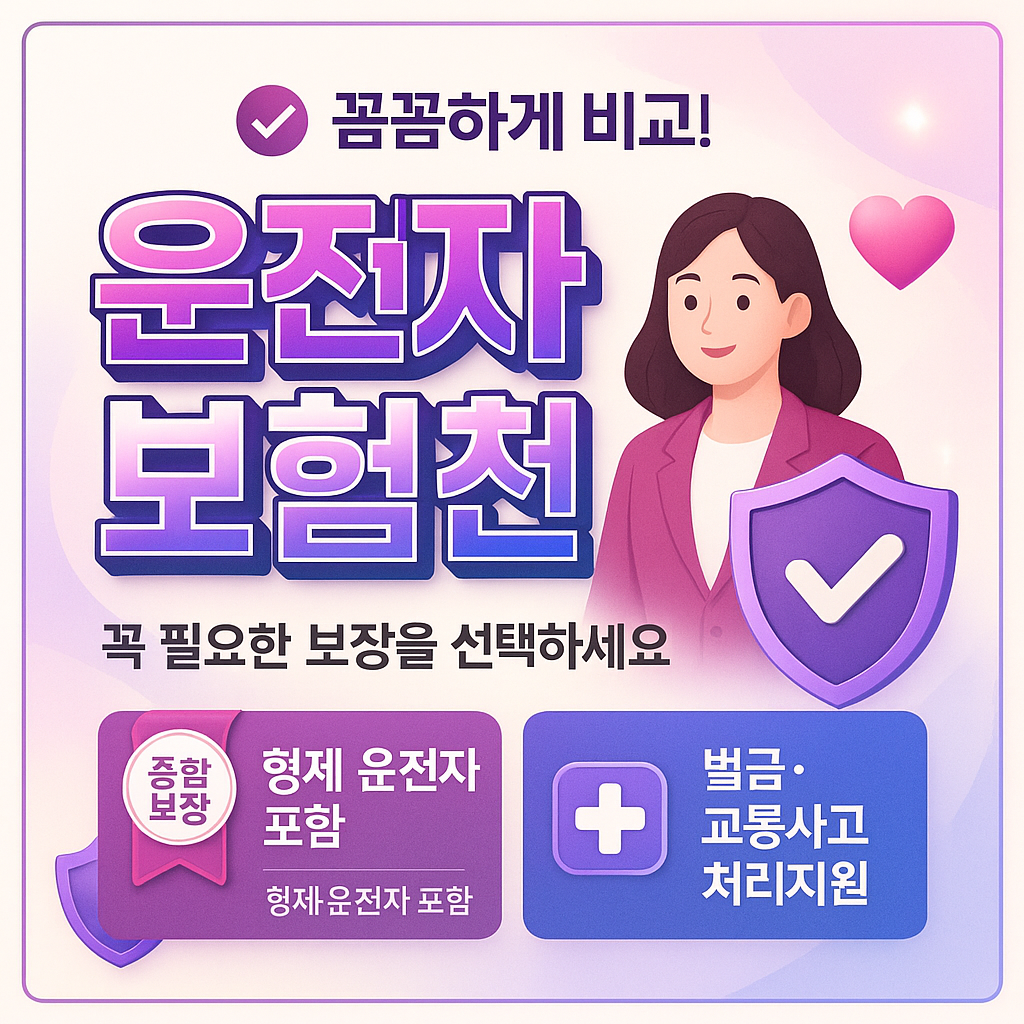 운전자보험추천