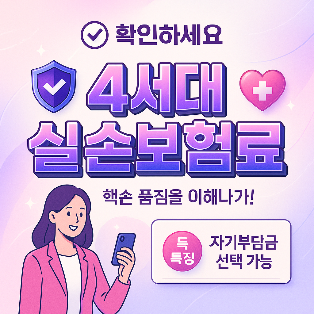4세대실손보험료