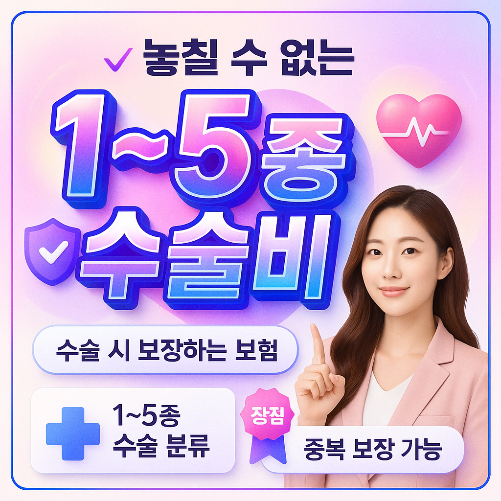 1~5종수술비